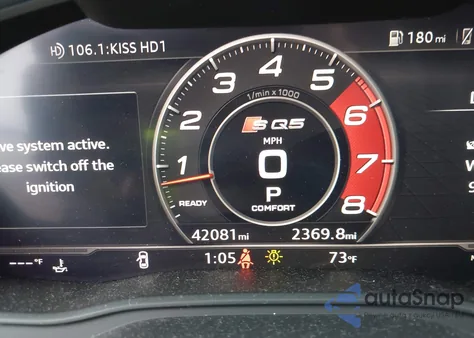 2020 Audi Sq5 Premium Plus Tfsi Quattro Tiptronic z USA, uszkodzony, nr VIN WA1B4AFY6L2013323